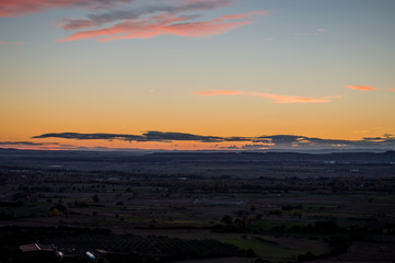 atardecer de ensueño