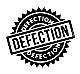 Defection rubber stamp. Grunge design with dust scratches. Effects can be easily removed for a clean, crisp look. Color is easily changed.