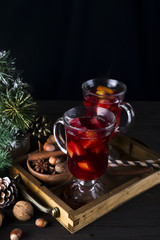 Christmas mulled wine