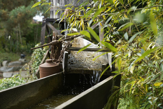 Alte Anlage zum Gold waschen