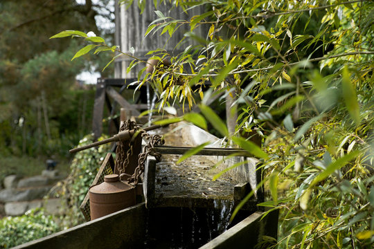 Alte Anlage zum Gold waschen