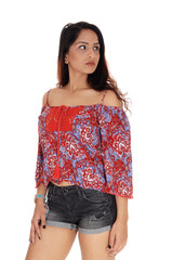 Beautiful portrait of young woman