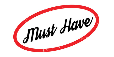 Must Have rubber stamp. Grunge design with dust scratches. Effects can be easily removed for a clean, crisp look. Color is easily changed.