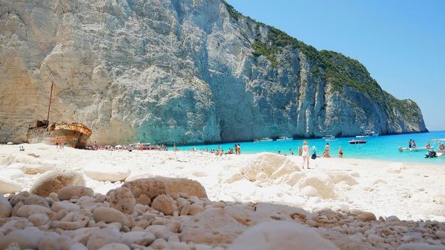 Navagio shipwreck beach