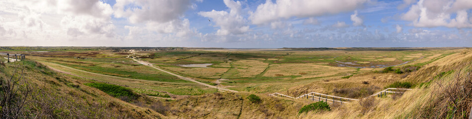 Fototapeta premium De Slufter Texel 