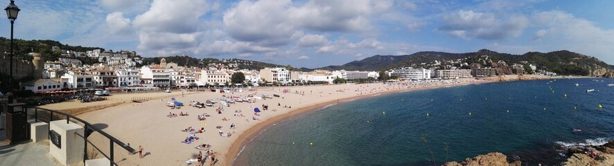 Panor&aacute;mica de Tossa de Mar