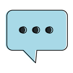 speech bubble isolated icon