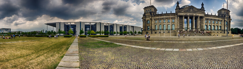 Fototapeta na wymiar Deutscher Reichstag