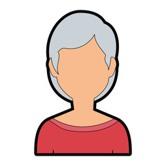 old woman avatar character