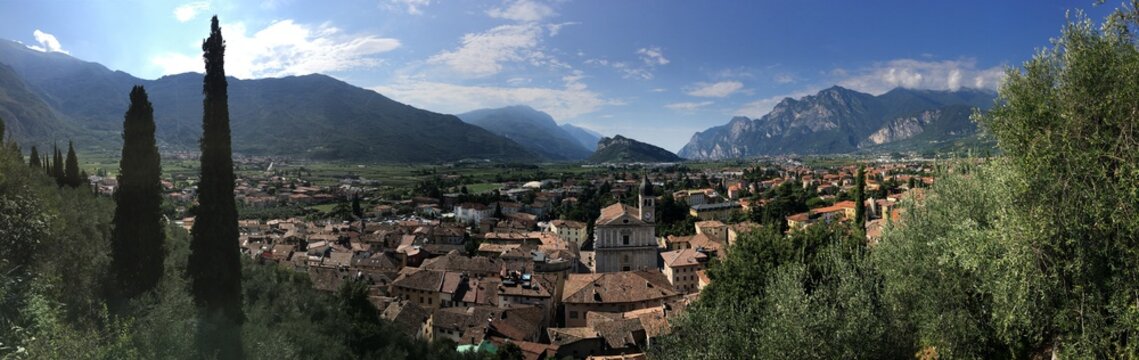 Arco city, Italy