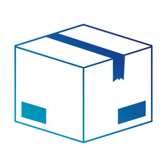 box carton packing icon