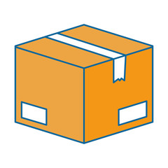 box carton packing icon