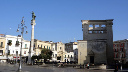 Italie Pouilles Puglia Apulia Lecce place Piazza Sant'Oronzo