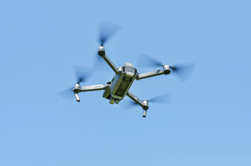 Flying Dron on sky