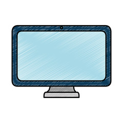 computer display isolated icon