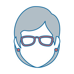 old woman avatar character