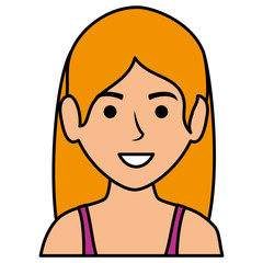 beautiful woman avatar character