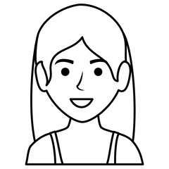 beautiful woman avatar character