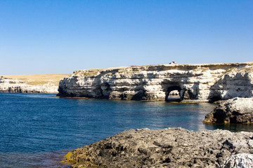 Obraz premium Grotto on Atlesh, Tarhankut, Crimea