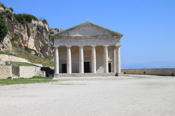 Fototapeta na wymiar Temple in Greece