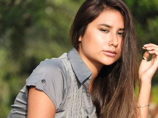 Fototapeta premium Female And Anxiety