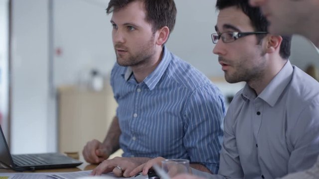  Real group at business seminar working together & learning new skills