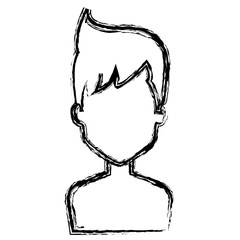 young man shirtless avatar character