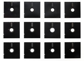 5 1/4 inch diskettes background