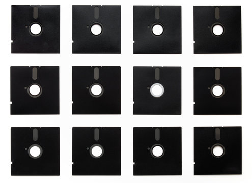 5 1/4 inch diskettes background