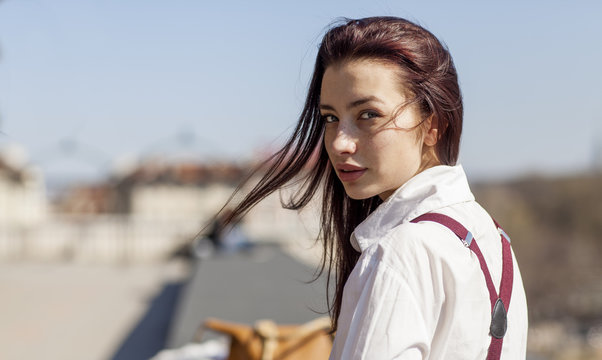 Beautiful young woman