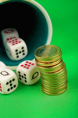 Gambling conceptual shot