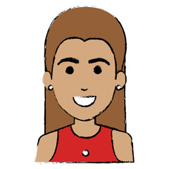 beautiful woman avatar character