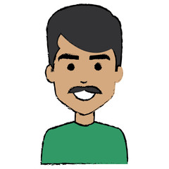 young man avatar character