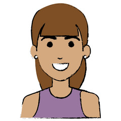 Obraz premium beautiful woman avatar character