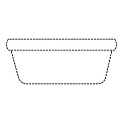 plastic laundry container icon