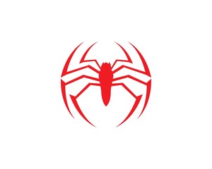 Spider logo template