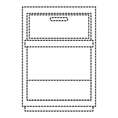 laundry drawer isolated icon