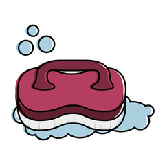 handle brush cleaner icon