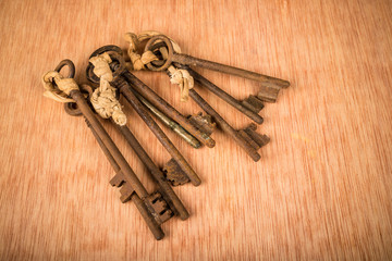 Bunch of old keys