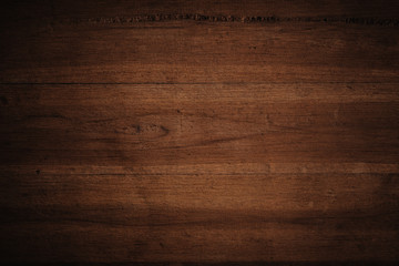 Fototapeta na wymiar Old grunge dark textured wooden background,The surface of the old brown wood texture