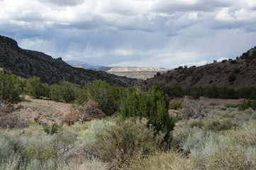Fototapeta na wymiar Diablo Canyon View to the Rio Grande