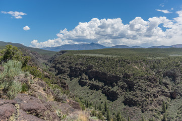 Fototapeta na wymiar Red River Gorge New Mexico
