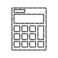 Calculator isolated symbol icon vector illustration graphic design