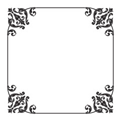 Classical baroque vector 