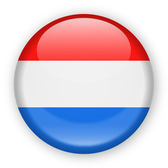 Netherlands Flag Vector Round Icon