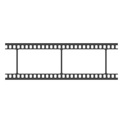 Blank film strip