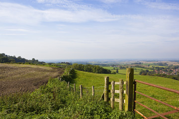 Fototapeta na wymiar traditional english countryside
