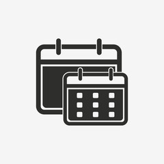 Calendar vector icon.