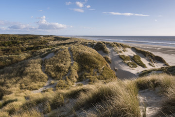 Les dunes du Marquenterre à Fort-Mahon.
