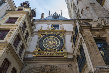 Obraz premium Le Gros-Horloge à Rouen